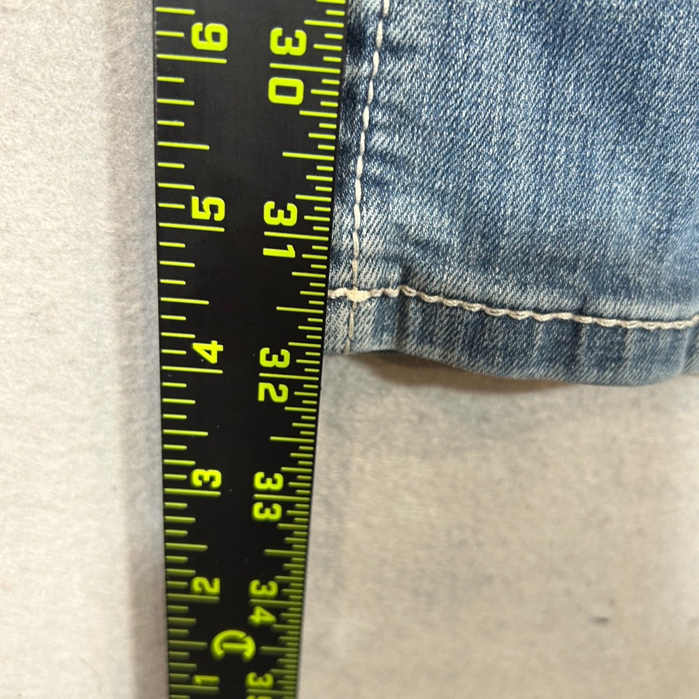 Ariat REAL Denim Jeans Womens 25R Straight Leg Mid Rise Cowgirl Western - Picture 5 of 7